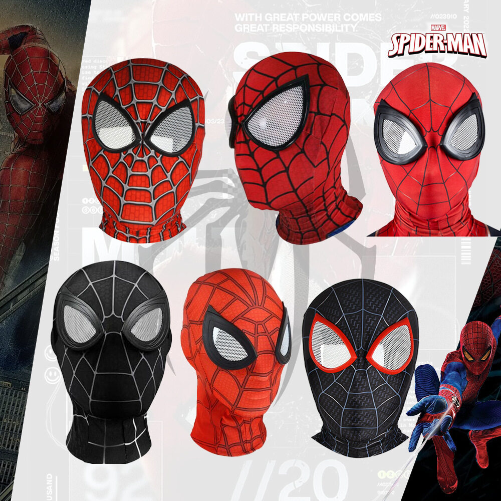 spiderman costume mask