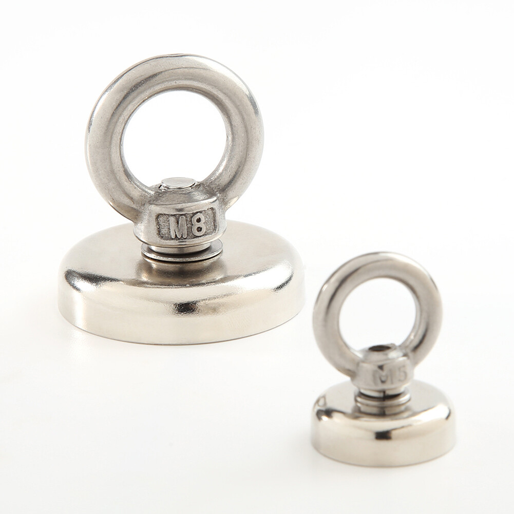 Recovery Magnet Hook Strong Sea Fishing Diving Treasure Flying Ring