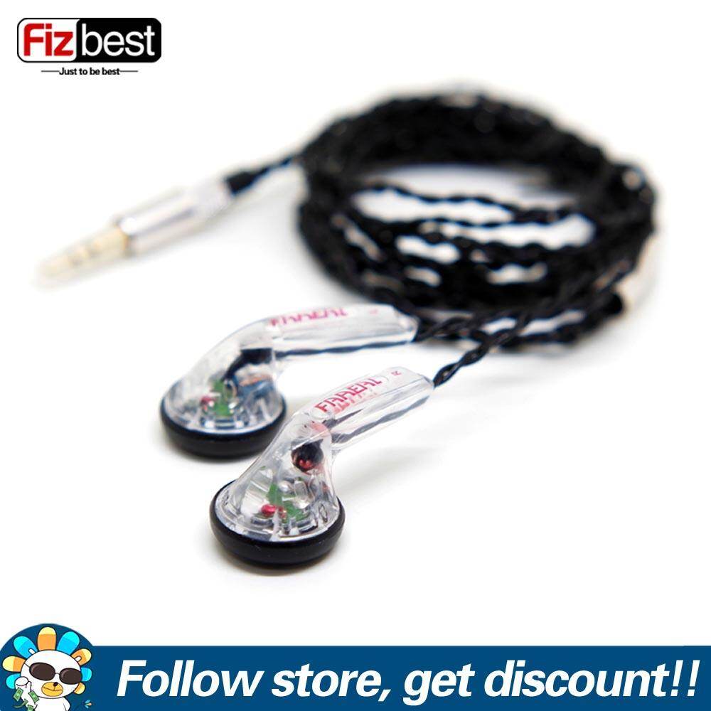 FAAEAL Snow-lotus 1.0 Earphone 64 Ohm DIY Earbuds Nice Female Vocal Music Earphones DIY MX500 Wired Earbuds Headphones 3.5mm in Ear Earphone Earpiece for Iphone Xiaomi Huawei Phones Computer MP4 MP3 Player