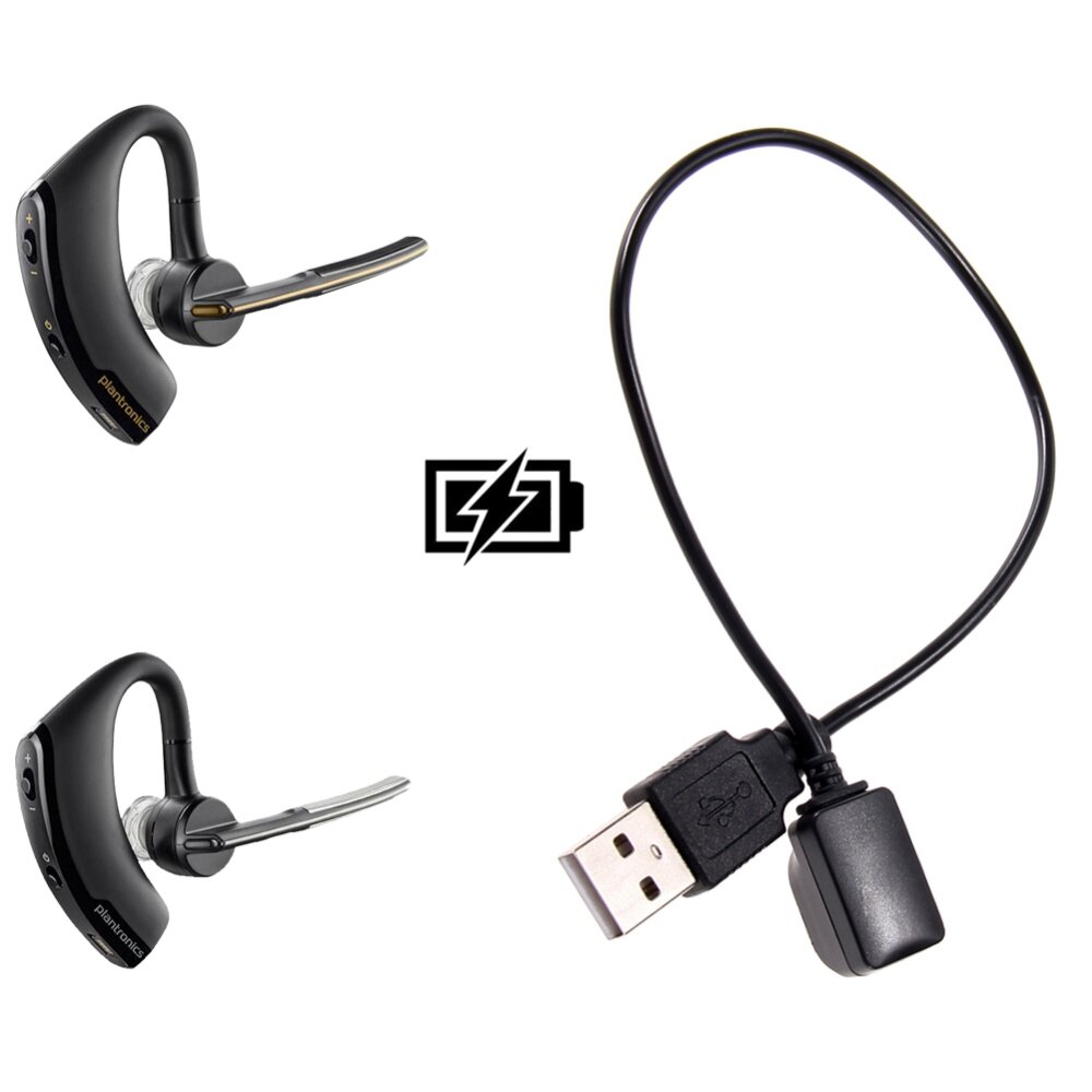 USB Charger Portable USB Charging Cable Cord Replacement Bluetooth-compatible Headset USB 2.0 Charger for Plantronics Voyager Legend