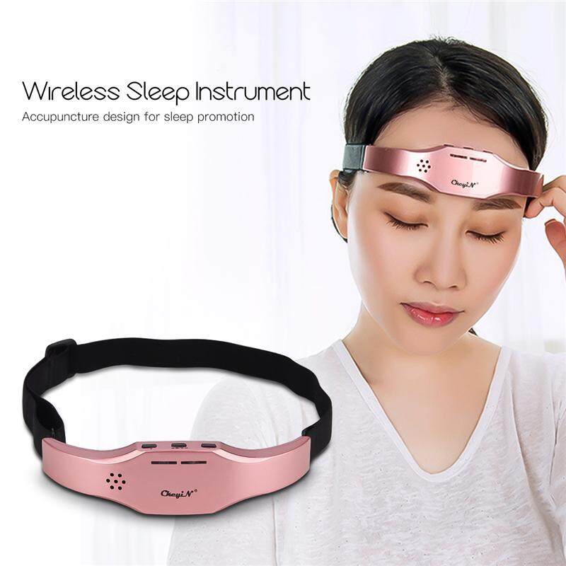 Dụng Cụ Mát-xa Đầu Điện Ckesin, Dụng Cụ Ngủ Không Dây Máy Trị Liệu Ngủ Với 3 Chế Độ Để Ngủ Ngon Hơn Và Relief Căng Thẳng