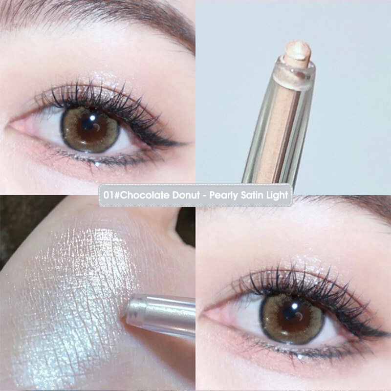 Sweet Mint Liquid Eyeshadow Glitter Shimmer Sparkle Shine Palette Silkworm Pen High Gloss Stick