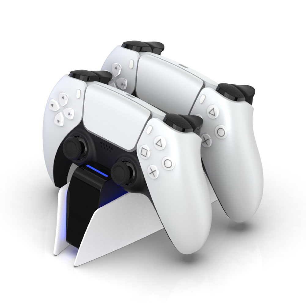 USB Type-C Dual Charging Cradle Wireless Controller Station for Sony PS5