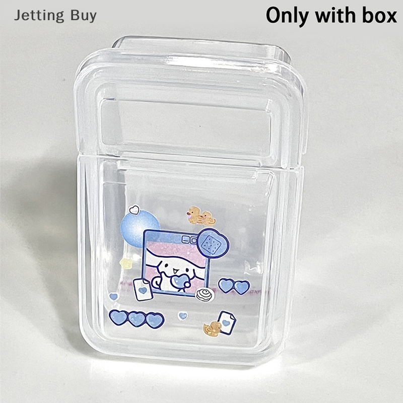 [Jettingbuy] Hộp đựng nhựa trong suốt hộp đựng đồ trang sức nhỏ gọn cửa hàng Hộp đựng có nắp phụ kiện hoàn thiện trang sức