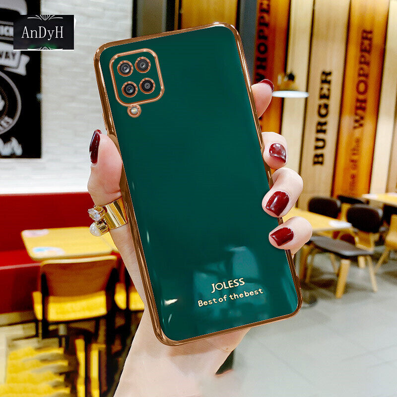Candy Girl Style Case For Samsung Galaxy A12 M12 casing ,6D plating Anti-drop cases with Precise camera protection