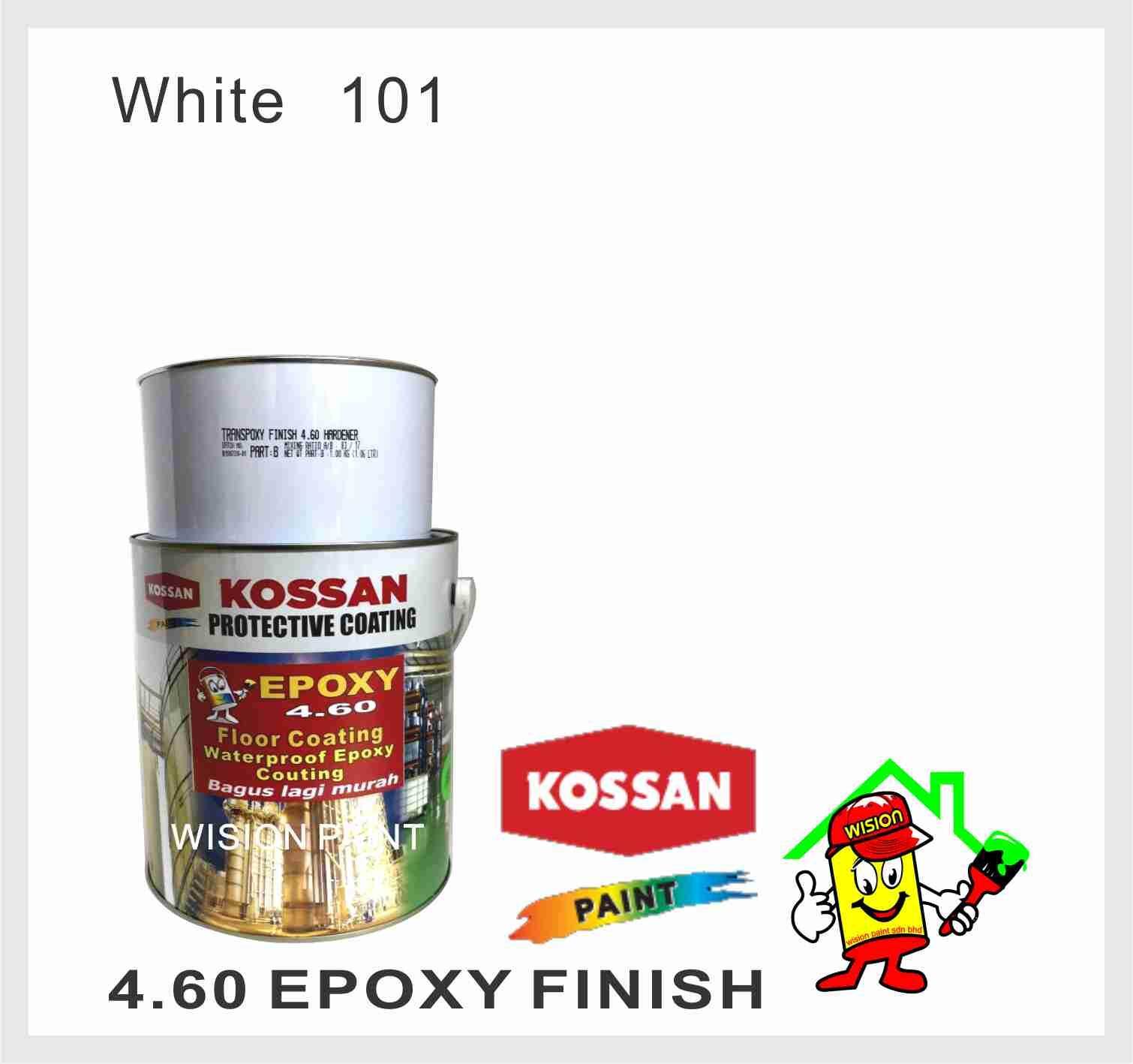 ( 1L ) KOSSAN 4.60 EPOXY PAINT FLOOR COATING FINISH UNDERWATER MARINE