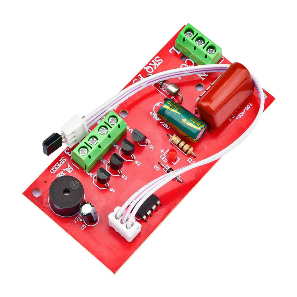 PANTHON Universal Fan Circuit Module Electric Fan Remote Modified Circuit Board Control Motherboard Electric Fan Control Circuit Board