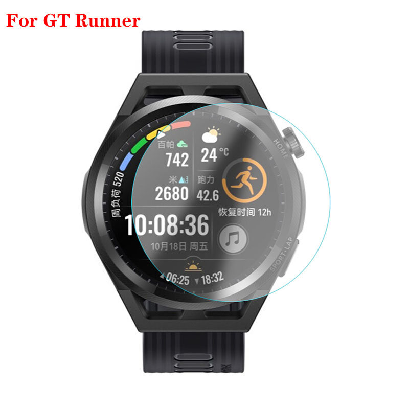 【Trail Blazers】For Huawei Watch GT Runner Screen Protector Tempered Glass Anti-Shatter Protective Film on GT2 GT3 46mm For Huawei GT2 Pro Glass