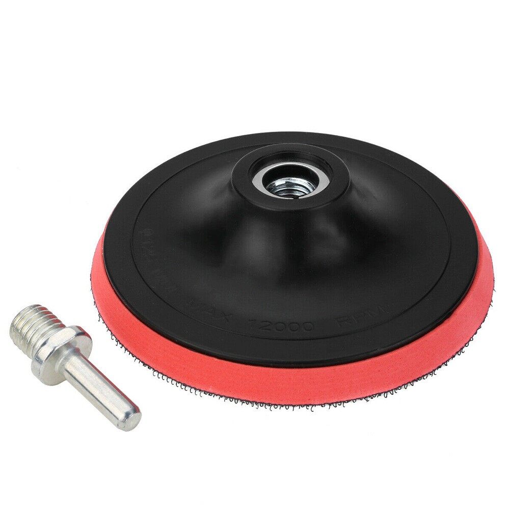 125mm Hook & Loop BACKING PAD for Sanding Discs Angle Grinder Drill Rubber Flat