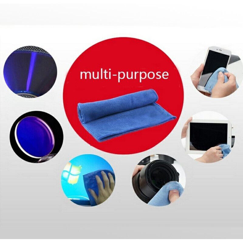 Vải Lau Xe Hơi Vi Sợi Đa Năng Vải Lau Kính Màn Hình