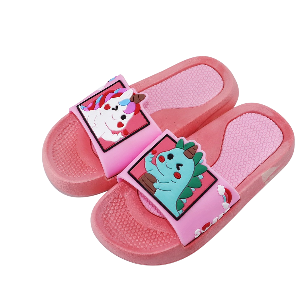 Shoemii Kids Girl Cartoon Slipper Flip Flop Kids Sandal Selipar Budak
