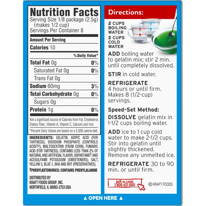 Jell O Sugar Free Lime Instant Pudding Mix 0 6oz Per Box Lazada