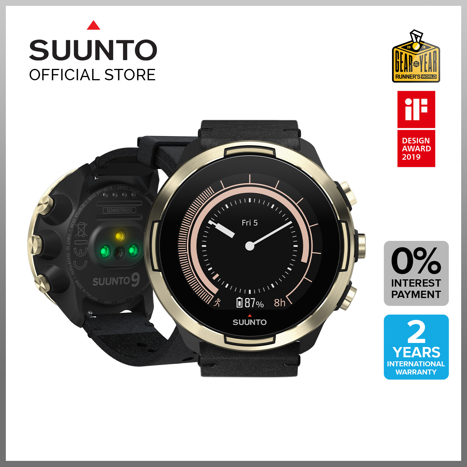 Suunto 9 Baro Gold Leather 2025 | www.applelady.ca Suunto 9 Baro Gold Leather 2025 | www.applelady.ca