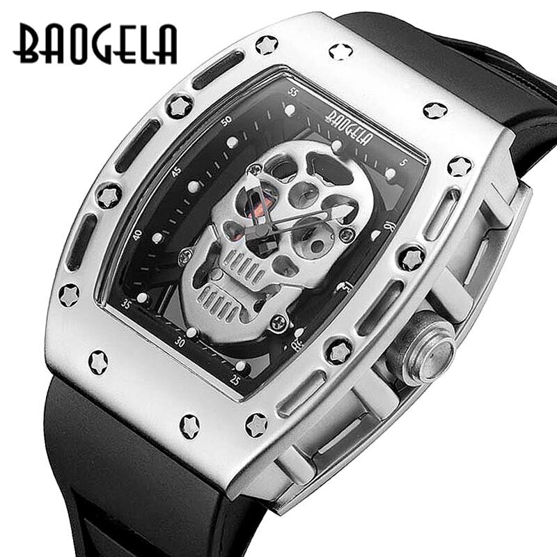 Baogela best sale skull watch