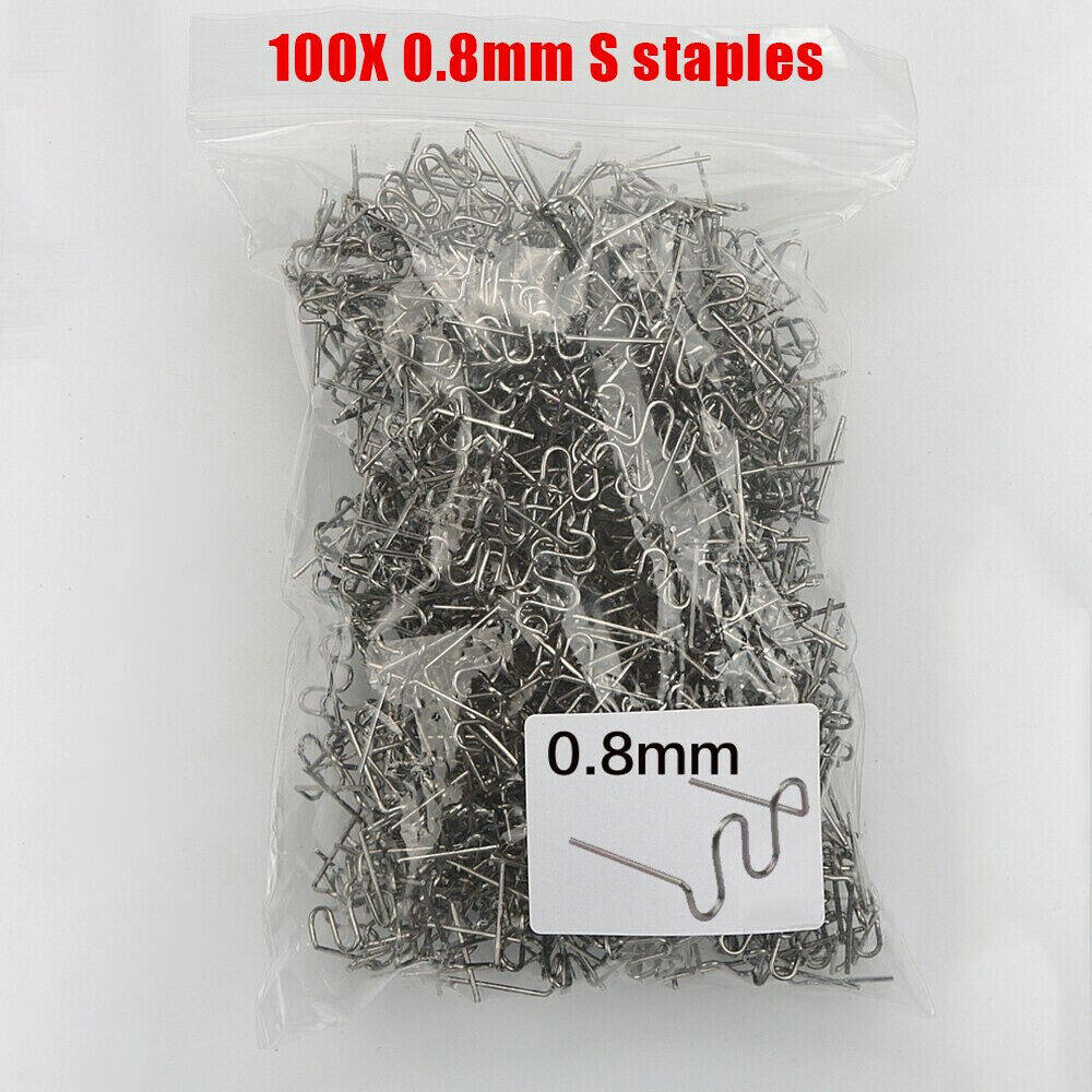 100/400pcs Welding Nail for Plastic Welder Repair Melt Hot Welding Machine Welding Bumper Car Tool