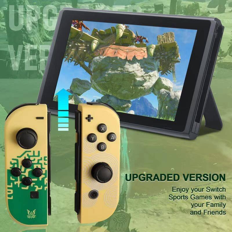 Nước mắt của vương quốc điều khiển chơi game cho Nintendo joycon điều khiển Pro với điều khiển chuyển động, thay thế cho Joy Con Công tắc điều khiển, cho joycon chuyển đổi OLED kiểm soát