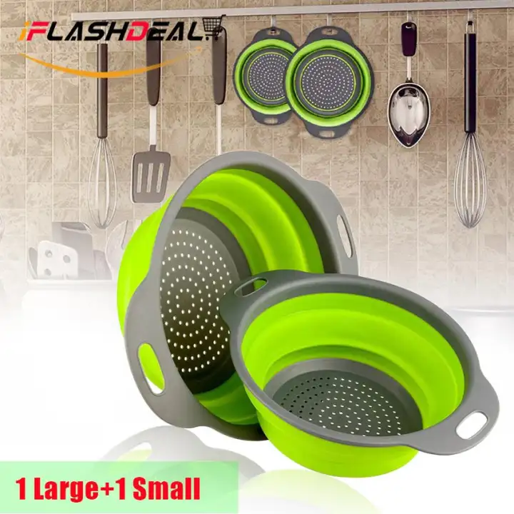folding strainer colander