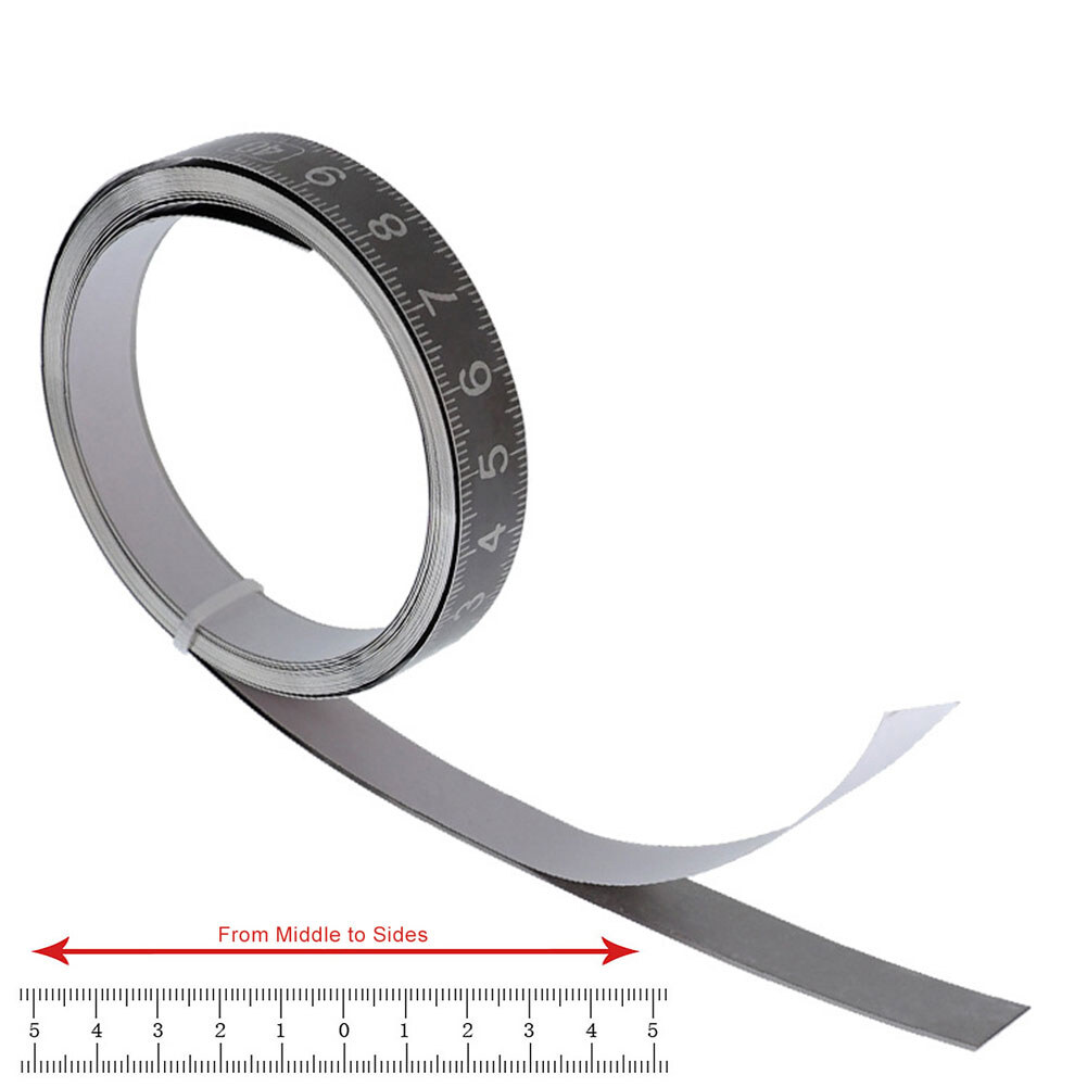 Xiaxuannai®Acoustic desk self-adhesive stainless steel ruler ruler