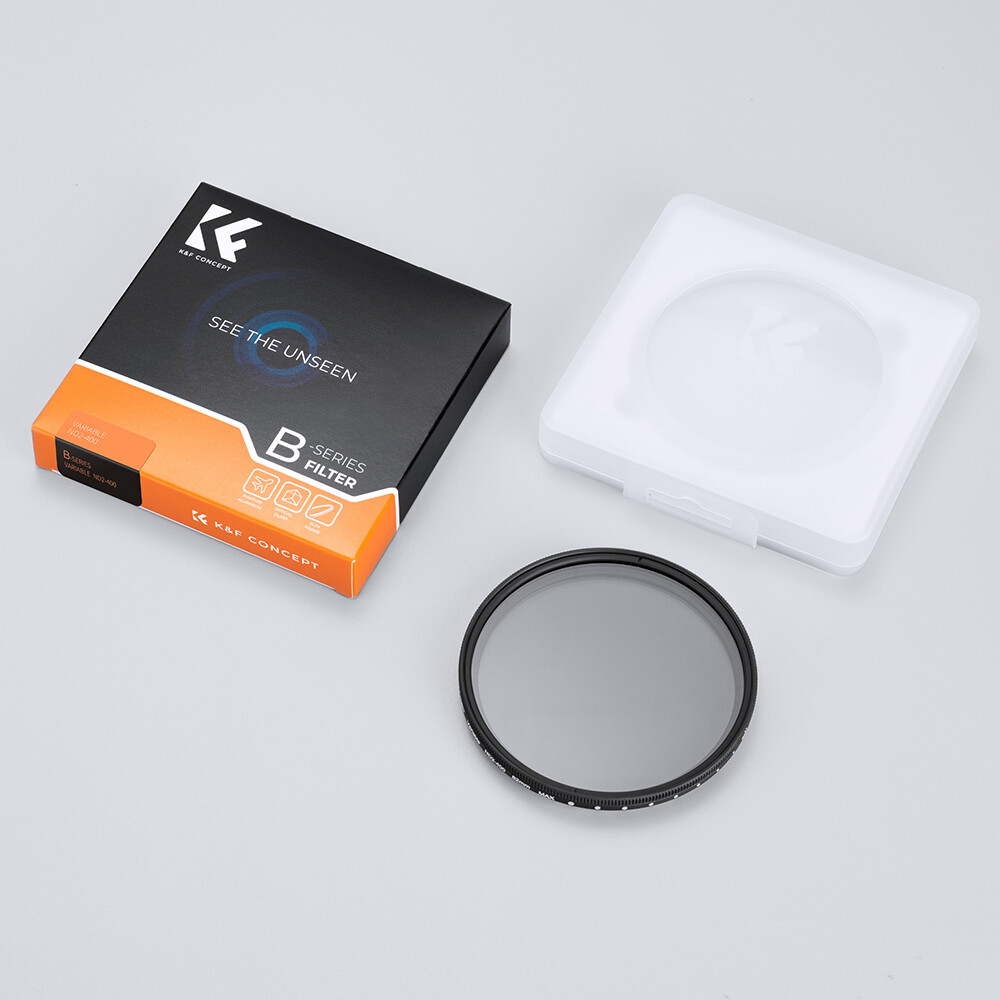 K & F CONCEPT ND2-400 Fader Biến Đổi Bộ Lọc ND 37Mm 40.5Mm 43Mm 46Mm 49Mm 52Mm 55Mm 58Mm 62Mm 67Mm 72Mm 77Mm 82Mm Điều Chỉnh Được Mật Độ Trung Tính Fader Biến Cho Nikon máy Ảnh Canon Sony Bộ Lọc Ống Kính
