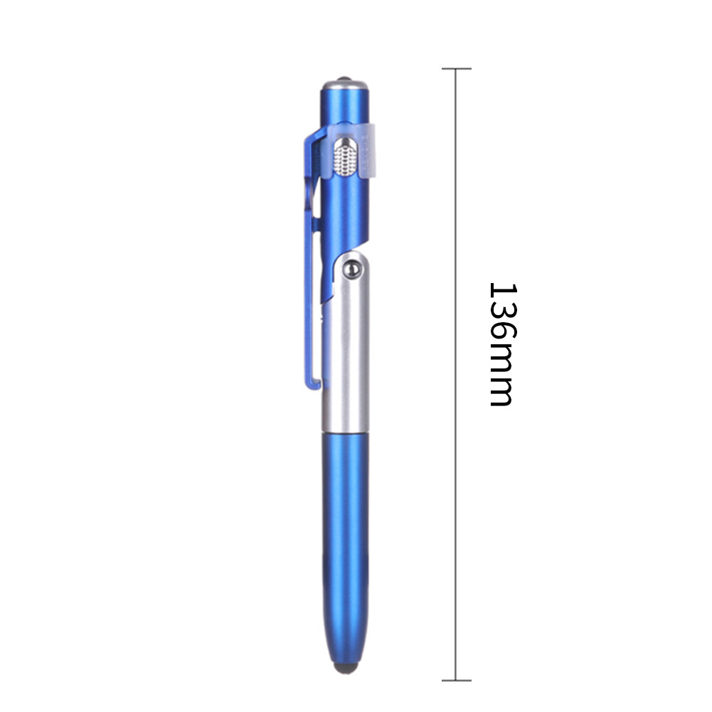 Bút Cảm Ứng Đa Năng 4 Trong 1 Chinatera, Bút Điện Dung, Có Đèn LED Gấp Gọn, Màn Hình Cảm Ứng, Bút Bi, Bút Điện Dung Mini Phổ Thông Cho Điện Thoại Di Động Máy Tính Bảng