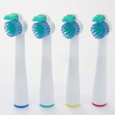 4pcs HX2014 Replacement Tooth Brush Heads For Philips Sonicare Electric Sonic Toothbrush Heads Dual Soft Bristles Sensiflex