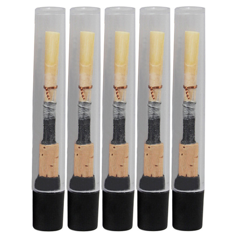 Oboe Reeds, Medium Soft Handmade Oboe Reeds Musical Instrument Part with Plastic Box Malaysia