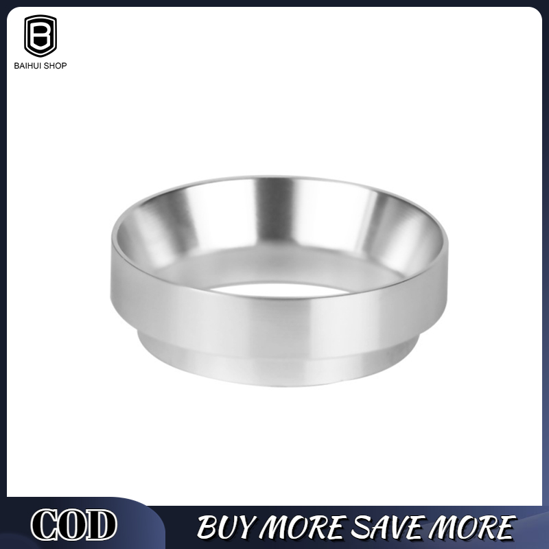 51mm/58mm Coffee Dosing Ring With Strong Magnetic Lightweight Aluminum Alloy Espresso Dosing Funnel