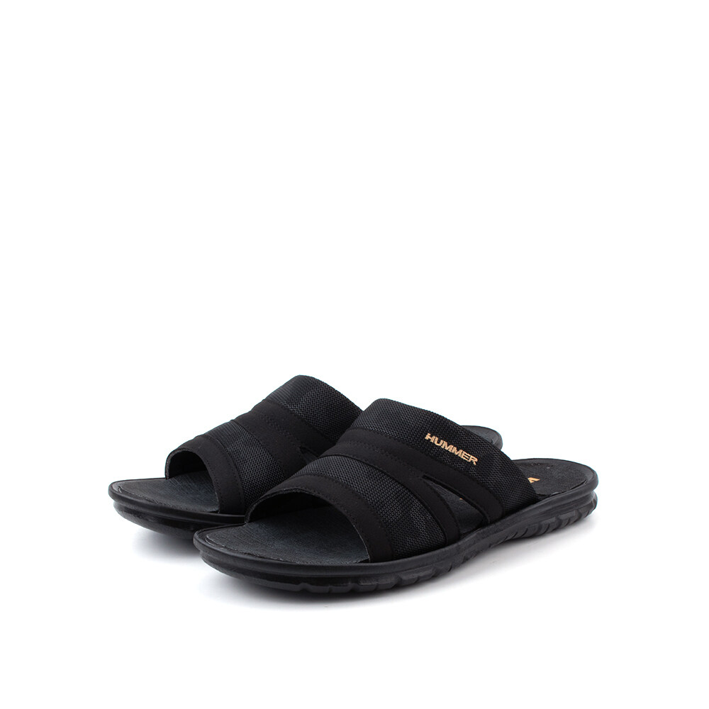 Leather Double-Strap Sandals by Emporio Armani at ORCHARD MILE