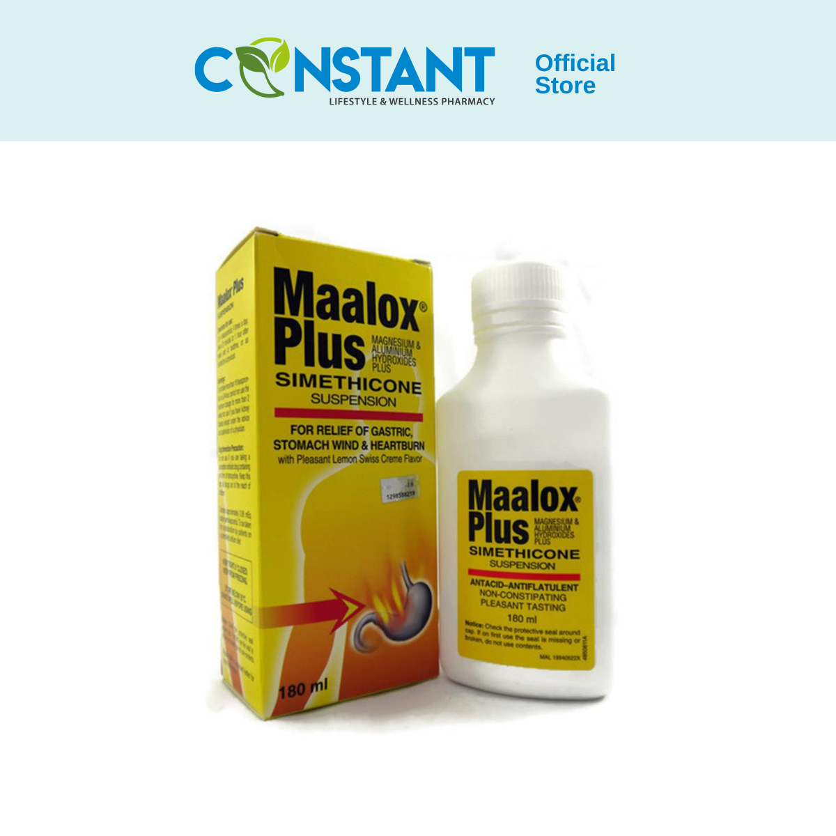Maalox Plus Suspension 250ML Lazada
