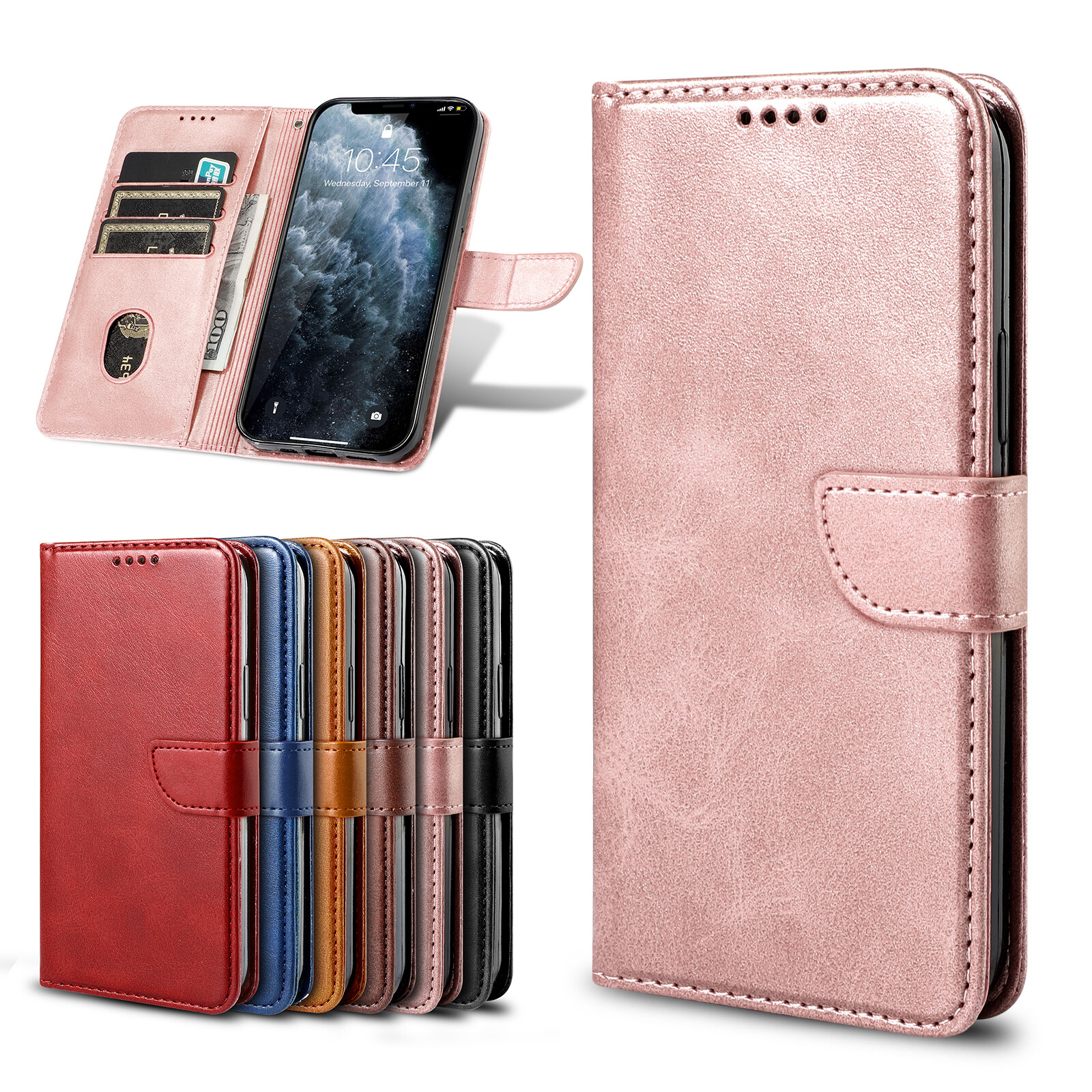 Vỏ điện thoại cho Xiaomi Redmi S2, ví lật chất liệu da PU Trường hợp với khe cắm thẻ khung thiết kế chống sốc