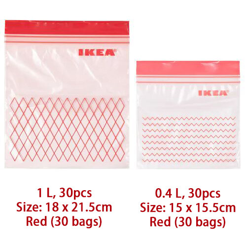 ikea istad resealable bolsa