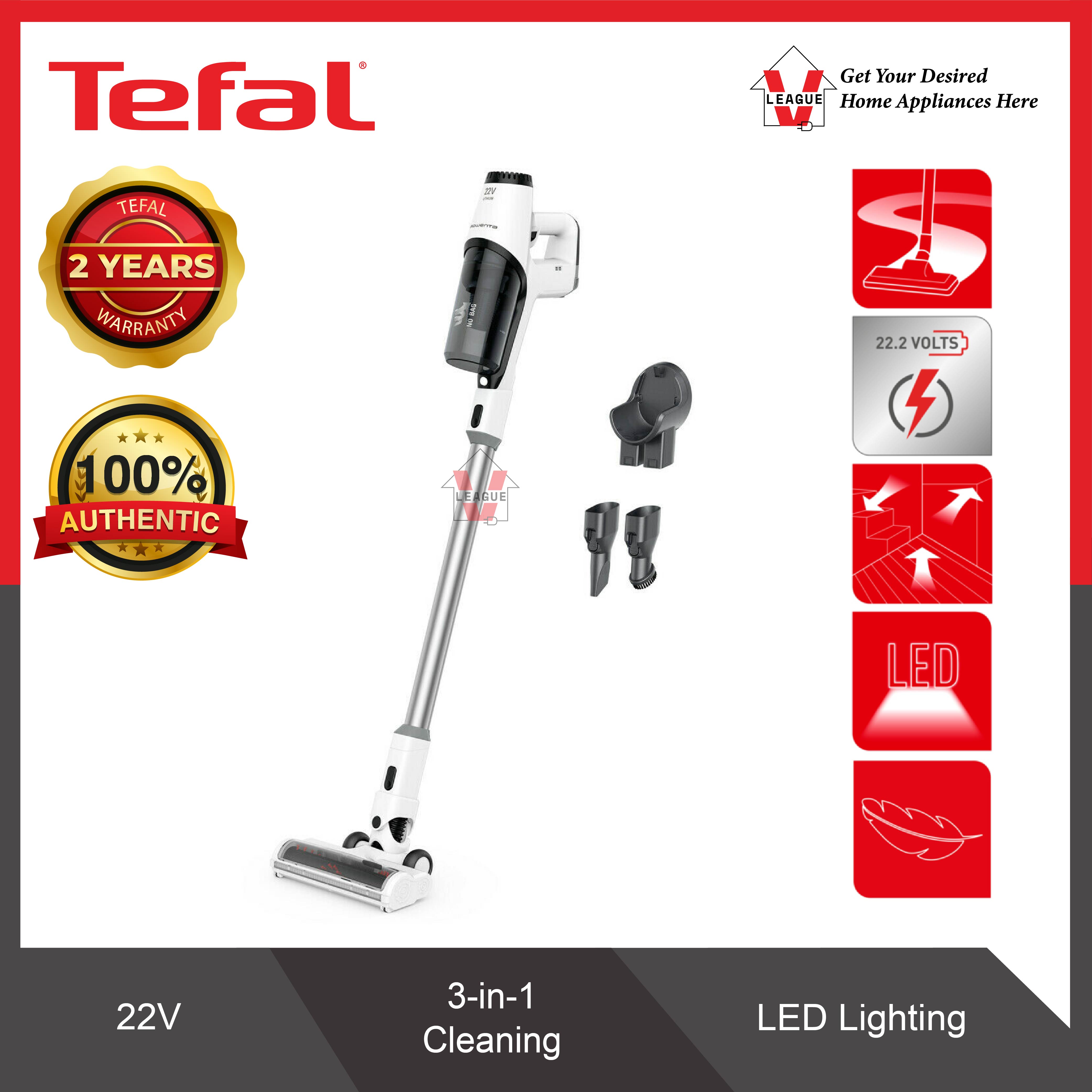 TEFAL TY6935 HANDSTICK VACUUM CLEANER XPERT Lazada