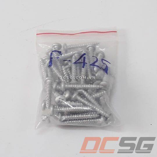 Ốc vít bắt bê tông không cần tắc kê Unika P-425 (Gói 37 con) | Japan Tools