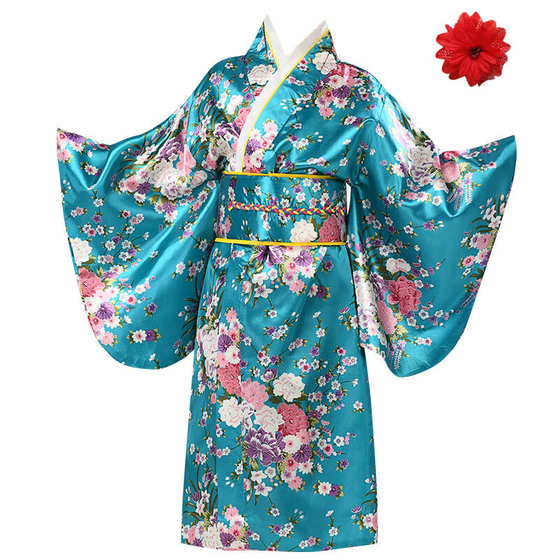 Japanese Traditional Dress Kimono Robe for Kids Girls Costume Lazada PH