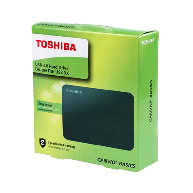 Toshiba External Hard Drive Expansion Drive 1TB/2TB Portable 2.5" Hard Drive