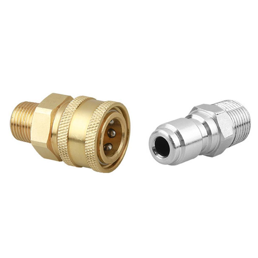 Năm 3/8 Kết Nối Nhanh Lắp Áp Lực Khớp Nối Kết Nối Bộ Adapter