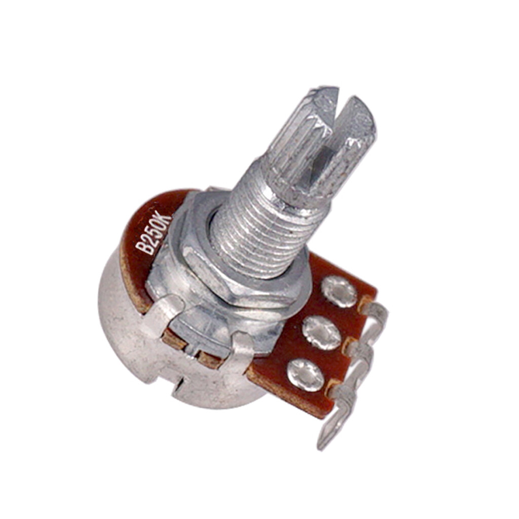 BNGUITAR Bass Volume Electronic Control Knobs & 250K Guitar Potentiometer Parts