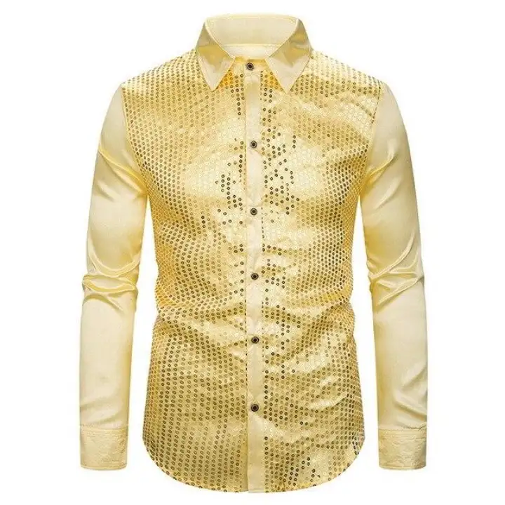 glitter dress shirt