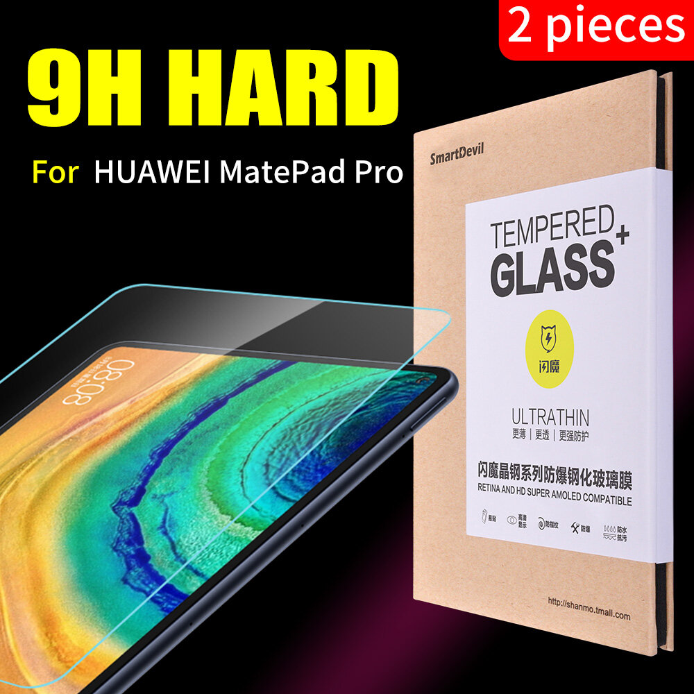 SmartDevil miếng bảo vệ màn hình cho Huawei MatePad Pro Matepad Pro 11 MatePad Air 11.5 inch Matepad 11 MatePad Pro 12.6 Inch MatePad 10.4 / 10.8 / 12.2 / 11.5 Inch Màn hình bọc hoàn toàn rõ ràng chống Bluelight miếng dán film thủy tinh