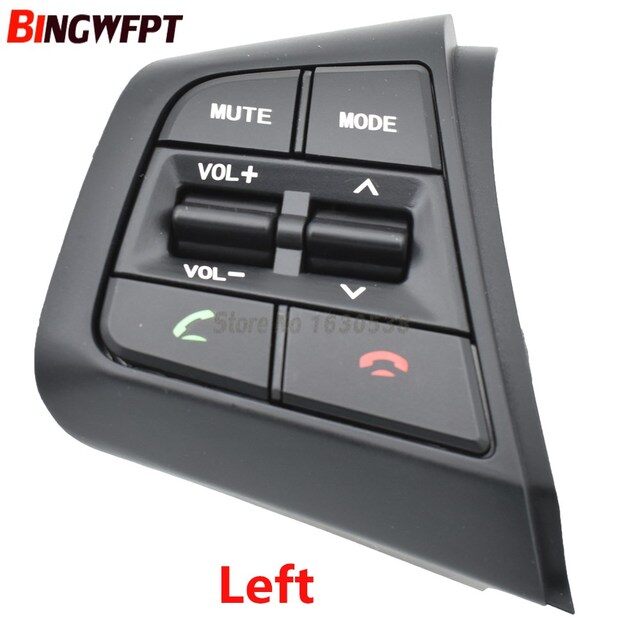 Car steering wheel cruise control buttons remote control volume button with cables for hyundai ix25 1.6l 2015-2019