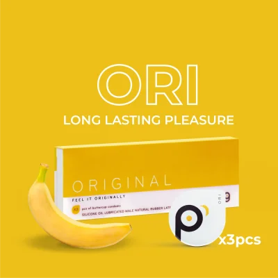 [3pcs] P'sang ORI Buttercup Condoms Psang Condom for men