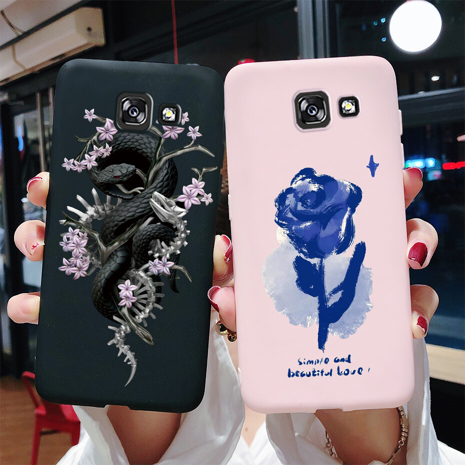 For samsung galaxy a7 2017 sm-a720f dragon snake soft tpu back cover phone case for samsung a7 2017 casing