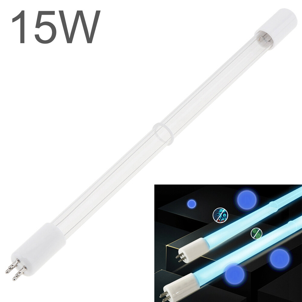 10W UV Diệt Khuẩn Đèn Ánh Sáng Lọc Tia Cực Tím Với Ống Thẳng Loại Và Đơn Kết Thúc 4 Kim Cho Không Khí khử Trùng