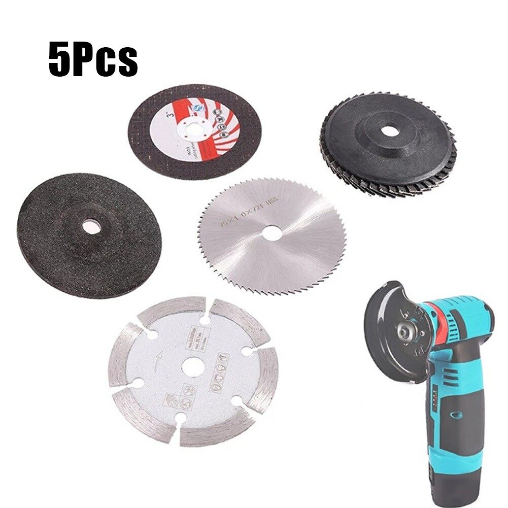 5 gói 3 inch Carbide đĩa cắt cho máy xay góc cắt kim loại bánh xe công cụ