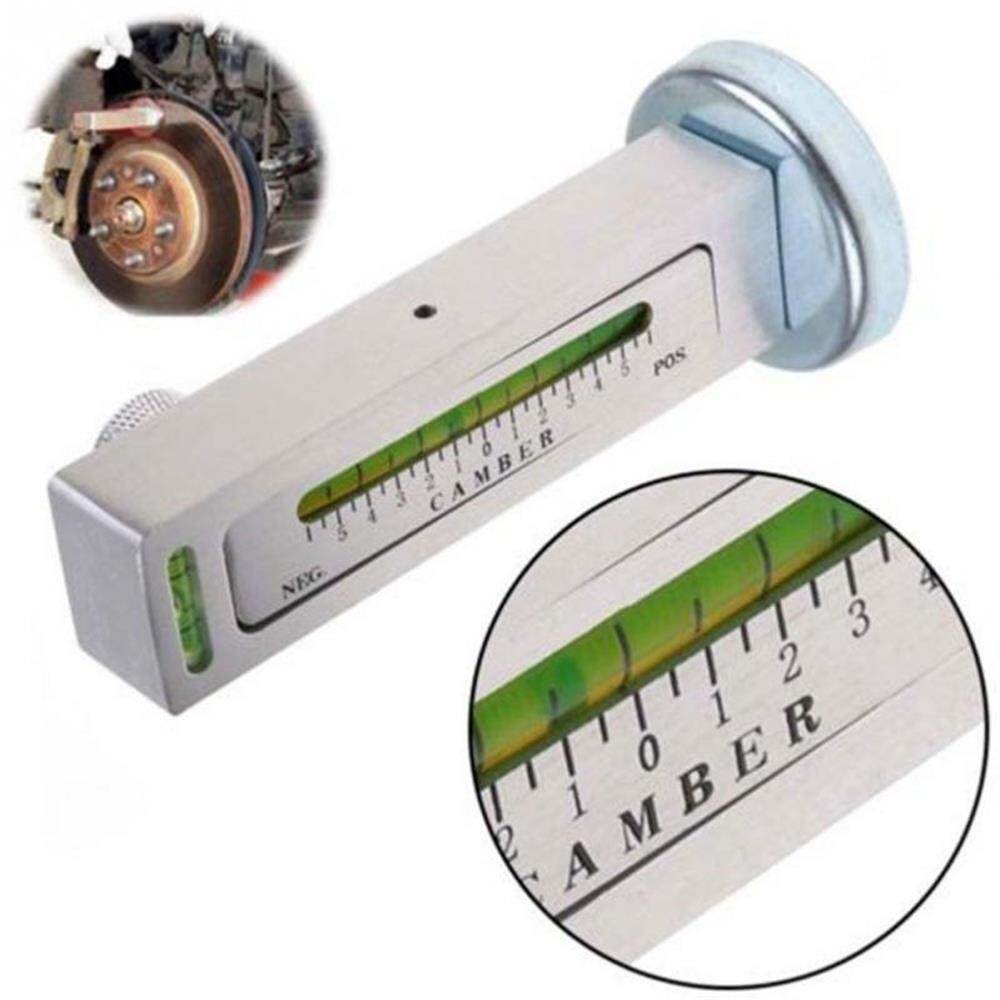 NANWEI Four Wheel Alignment Level Adjustable M-agnetic Gauge Tool Camber Castor Angle Adjustment Tool Tyre Alignment Leveling Instrument for Car Repair