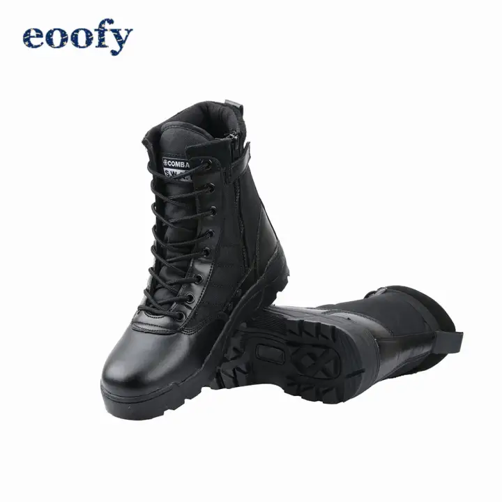 black combat boots mens