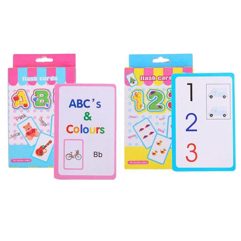 BolehDeals English Flash Cards Alphabet Number for Kindergarten Toddlers Preschool Malaysia