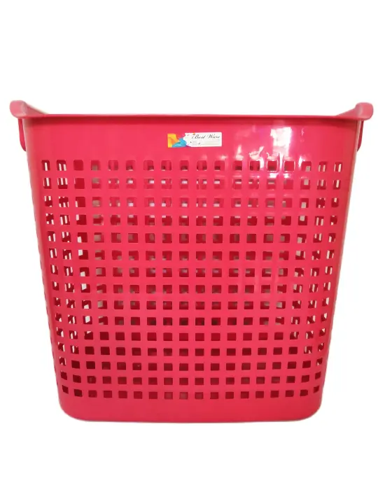 Durable Big Plastic Laundry Basket For Heavy And Light Use Random Color Suitable For House Commercial Hotel Laundry Used Lazada