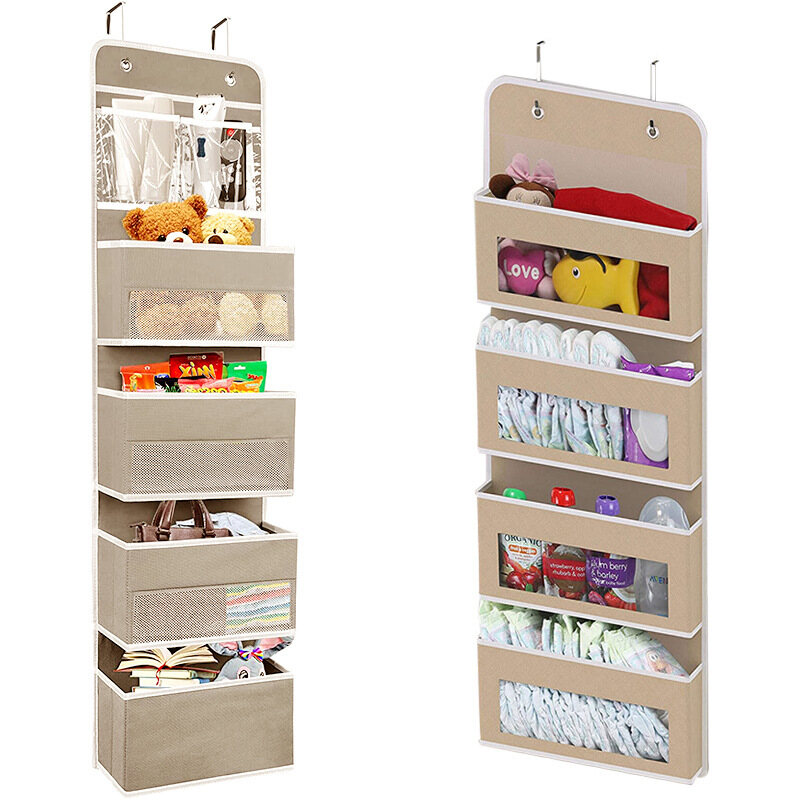 [Hanging bag wall-mounted fabric storage bag wall-mounted storage bag closet door storage storage bag,MSQ wall-mounted storage box multi-function storage bag wall hanging organizer bag For storage, hanging bag, cloth bag, hanging storage bag hanging organizer wall hanging pocket save space for stuffing Hanging bag, storage bag, hanging bag, hanging bag, s,]