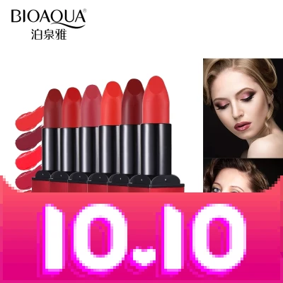 Bioaqua Matte Lipstick Velvet High Quality Waterproof Long Lasting Moisture Beauty Lipsticks (B31) lipstick